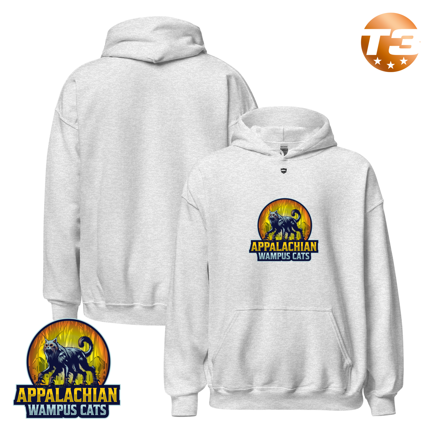 Appalachian Wampus Cats 2026 Classic Logo Hoodie