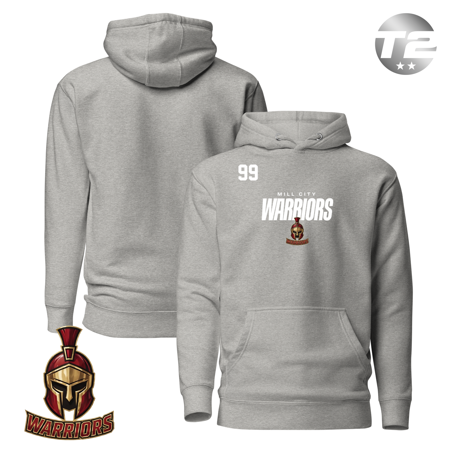 Mill City Warriors 2026 Performance Player Hoodie