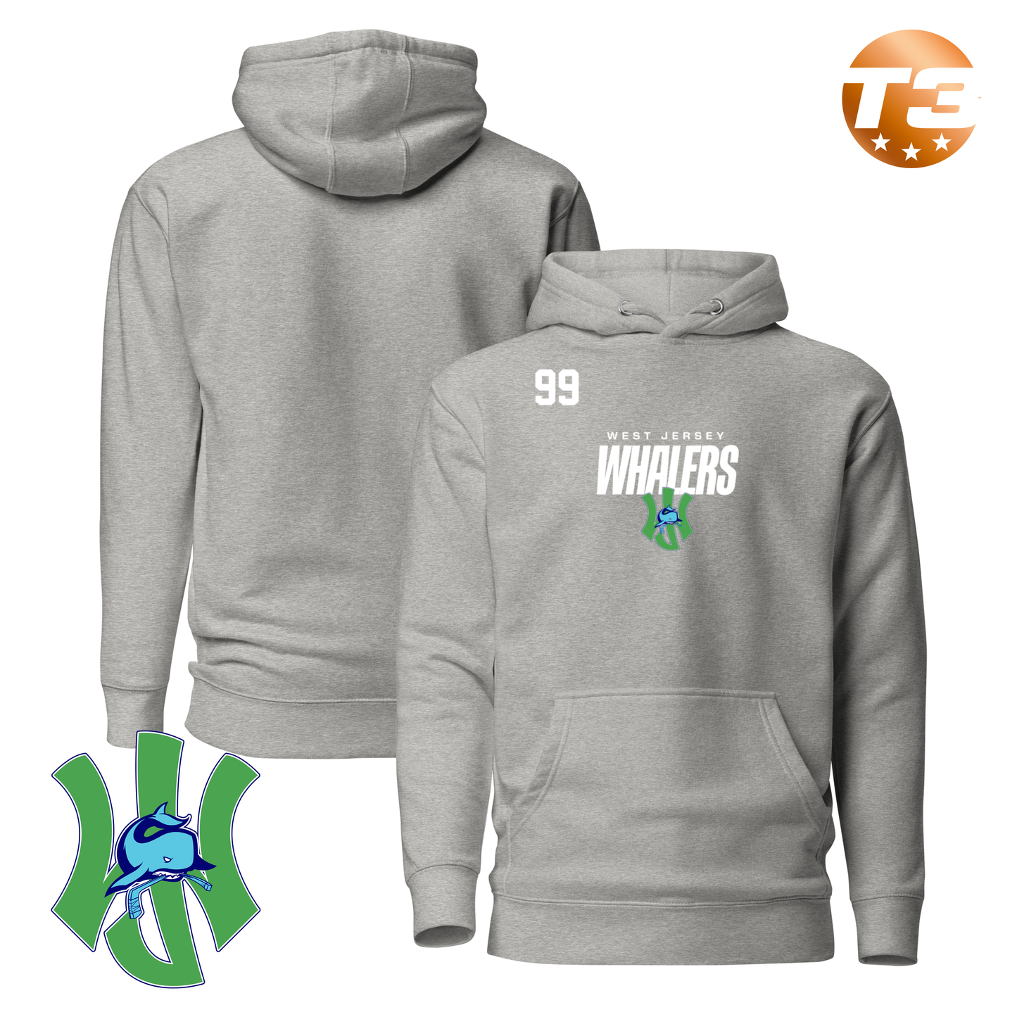 West Jersey Whalers 2026 Performance Player Hoodie