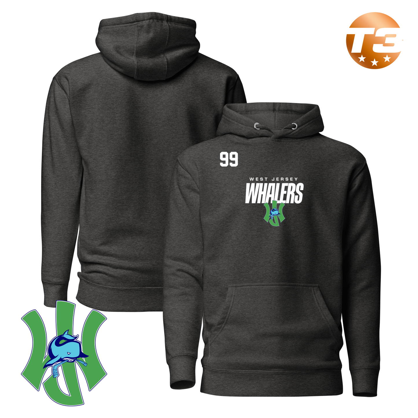 West Jersey Whalers 2026 Performance Player Hoodie