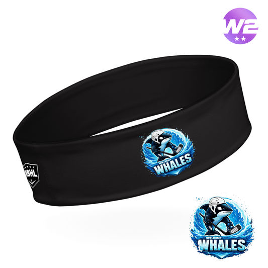 New Jersey Whales Performance Headband