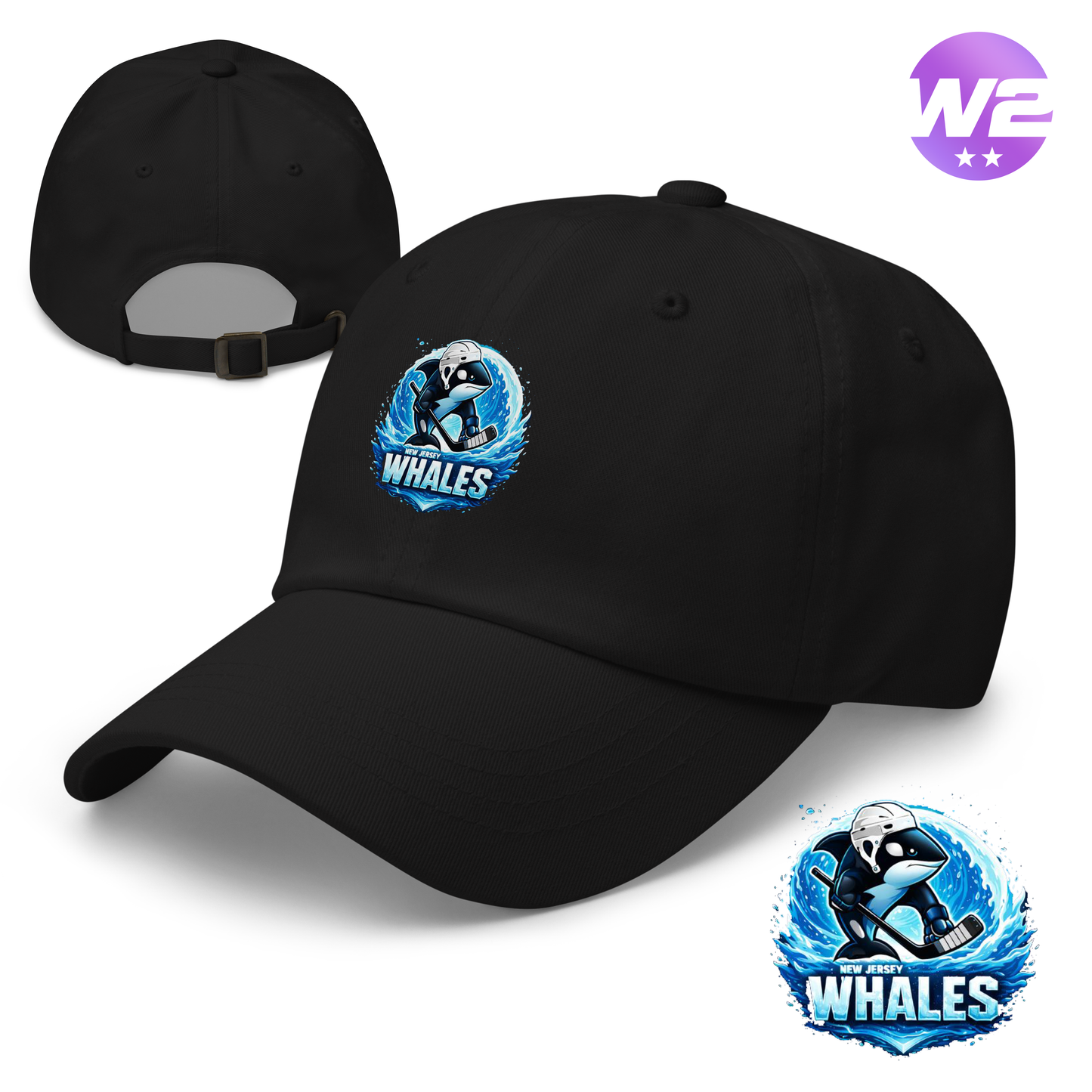 New Jersey Whales 2026 Classic Dad Hat
