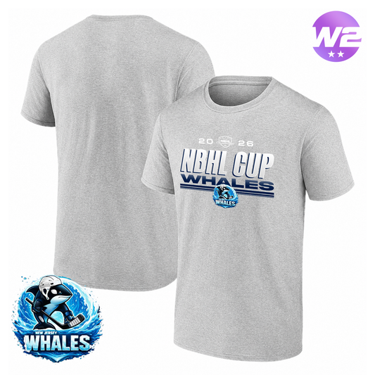 New Jersey Whales 2026 NBHL Cup Player Tee