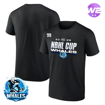 New Jersey Whales 2026 NBHL Cup Player Tee