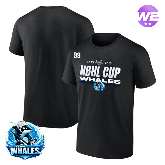 New Jersey Whales 2026 NBHL CUP PLAYER TEE