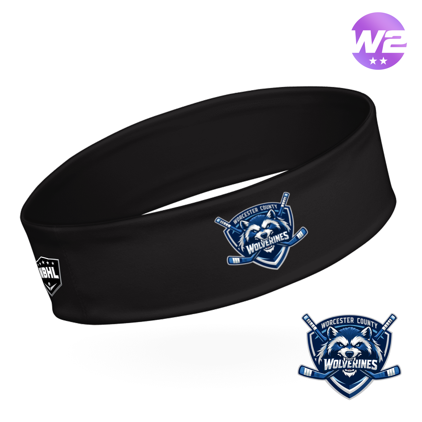 Worcester Wolverines Performance Headband