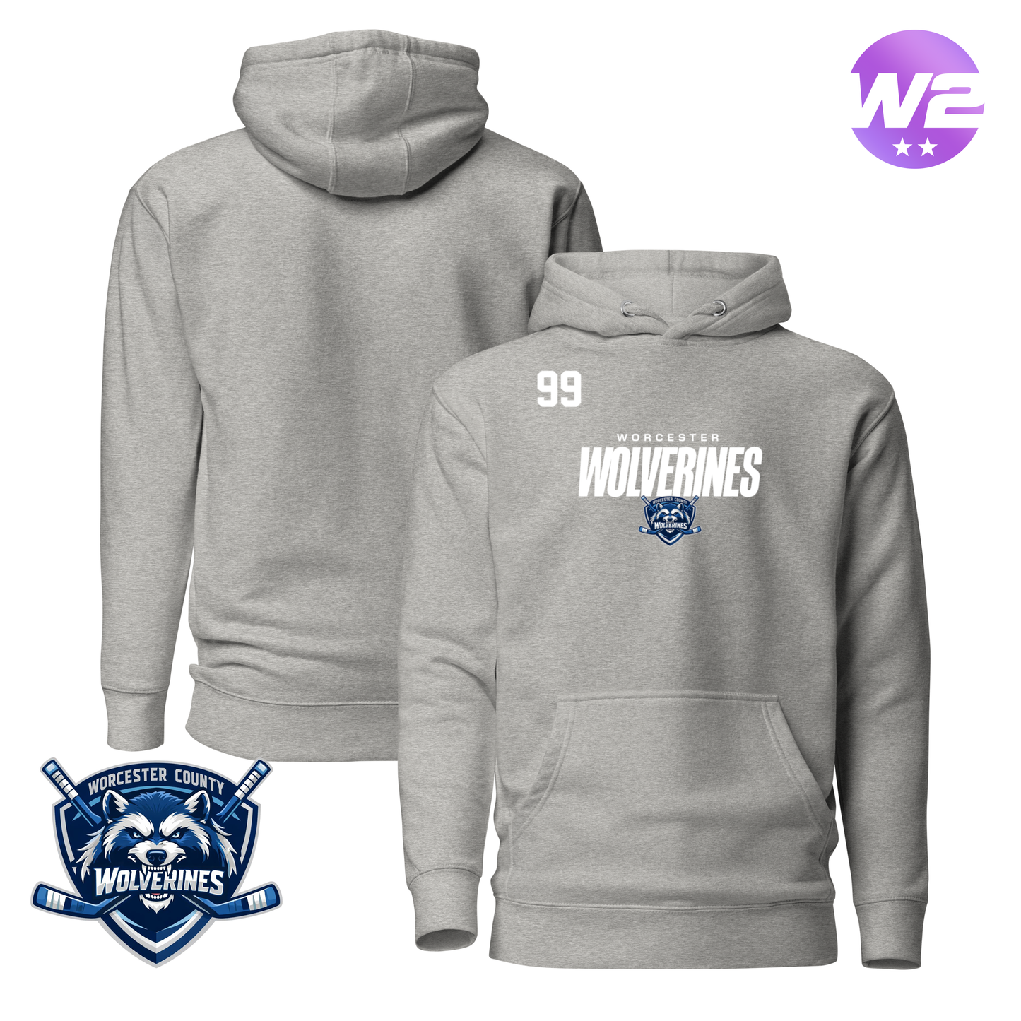 Worcester Wolverines 2026 Performance Player Hoodie